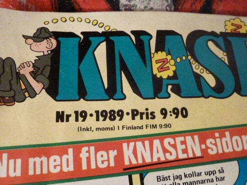 TIDNING, KNASEN, NR 19 -1989