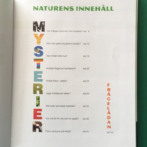 Borgström, Håkan: Naturens mysterier