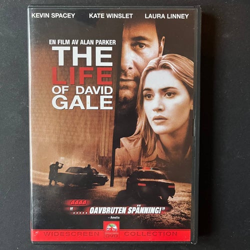 THE LIFE OF DAVID GALE. KEVIN SPACEY, KATE WINSLET. DVD THRILLER -03.