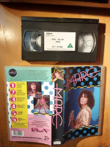 Marc Bolan - Marc. VHS