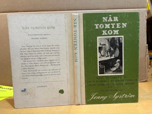 När tomten kom av Hjalmar Bergman, bok, Very good plus, SM