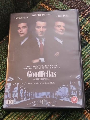 GOODFELLAS ( MAFFIABRÖDER)- DVD ,SV TEXT