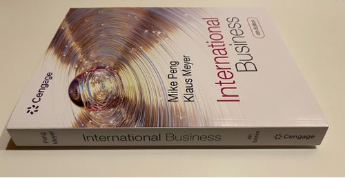 International Business av Mike Peng och Klaus Meyer, 4th Edition Cengage