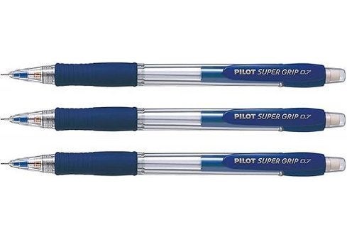 PILOT SUPERGRIP H187 Mechanical Pencil, 0.7 mm 3st