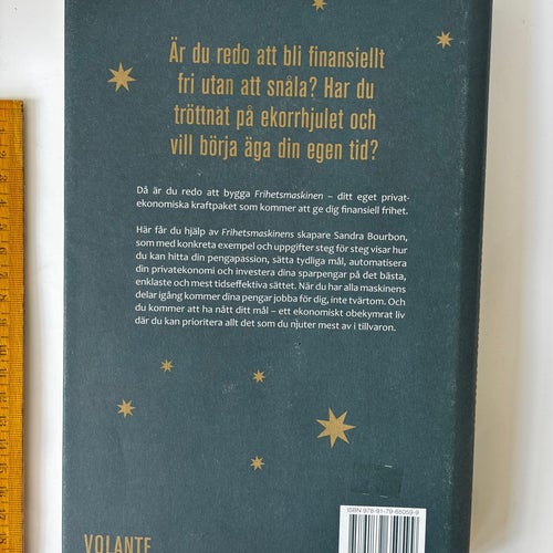 BOK : FRIHETSMASKINEN: Så skapar du ett finansiellt fritt liv 270 sidor