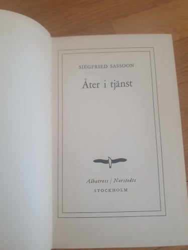Åter i tjänst - Siegfried Sassoon