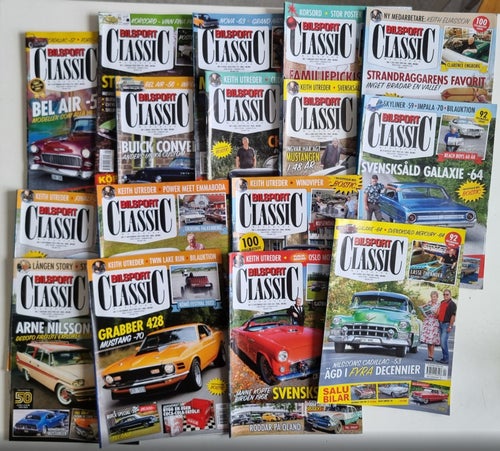 Bilsport Classic Tidningar