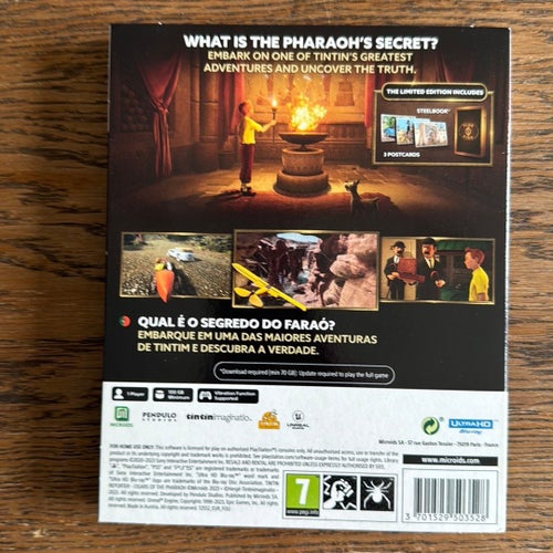 Tintin Reporter: Cigars of the Pharaoh - Limited Edition (PS5)