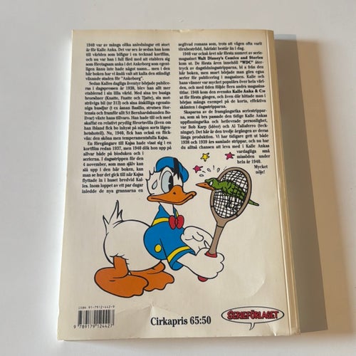 Kalle Anka Dag För Dag av Walt Disney, 1940