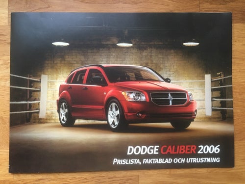 Broschyr Dodge Caliber 2006
