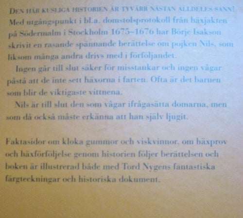 BRÄNN HÄXAN av BÖRJE ISAKSON