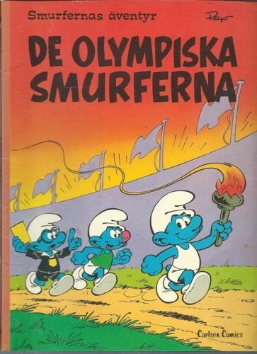 SMURFERNAS ÄVENTYR 11 - DE OLYMPISKA SMURFERNA - LÄS EX!!