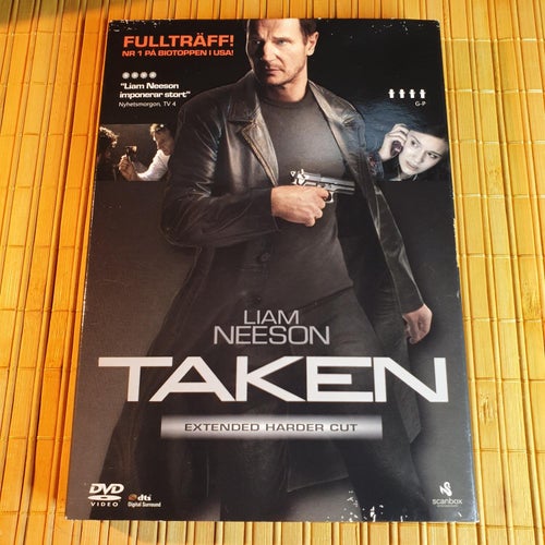 Taken (2008) Extended Harder Cut DVD - Liam Neeson - VG