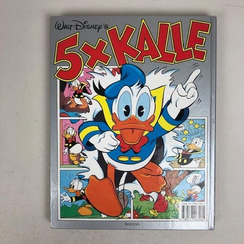 5 X KALLE1989, Walt DisneyÂ´s, Richter förlag