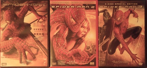 ** SPIDER-MAN 1 + 2 + 3 ( 5 discs ) **