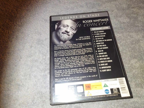 Roger Whittaker In Concert (DVD)