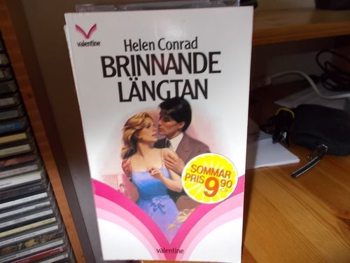 POCKET BOK HELEN CONRAD BRINNANDE LÄNGTAN