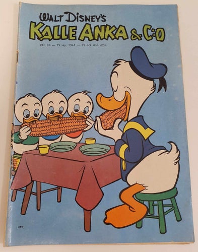 Kalle Anka & Co nr 38 1961 / Carl Barks / VG-