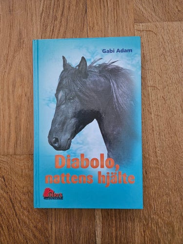Diabolo, nattens hjälte från Pollux Hästbokklubb, hästbok, barn