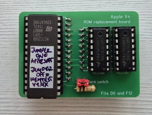 ROM replacement board för Apple II / Apple II+ / Europlus datorer