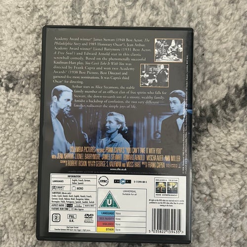DVD: You Cant Take It With You (Columbia Classics) frank capra