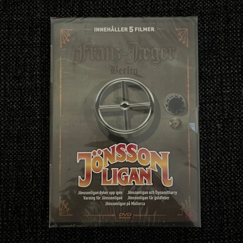 Jönssonligan - Innehåller 5 filmer DVD - NY Oöppnad