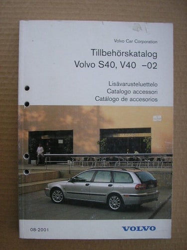 VOLVO Tillbehörskatalog S40 V40 -02