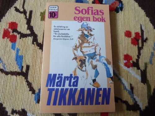 SOFIAS EGEN BOK, M. TIKKANEN, 1985, BÖCKER