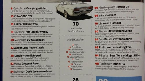 Klassiker nr 5 2019: Crescent Raket, Porsche 964 guide, Lancia Aurelia + Aprilia