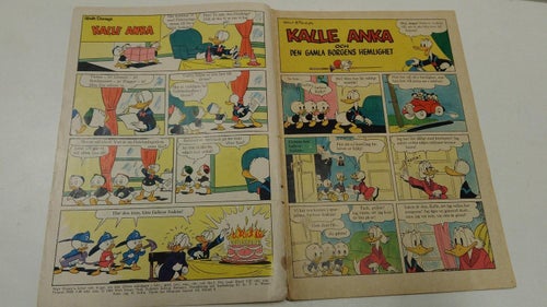 Walt Disney's Serier 1966 nr 22 Den gamla borgens hemlighet