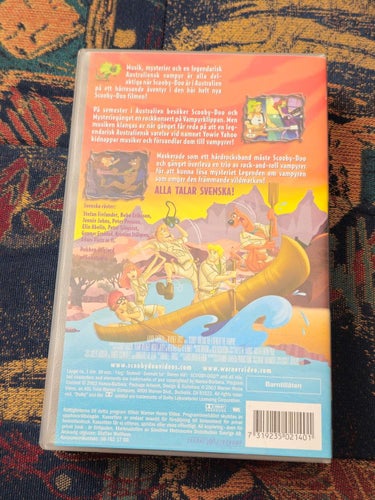 Scooby-Doo! Och Legenden Om Vampyren Svenskt Tal VHS