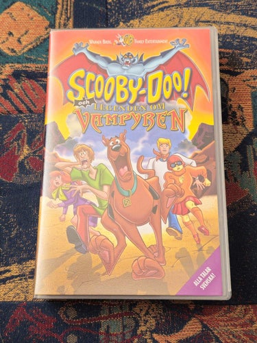 Scooby-Doo! Och Legenden Om Vampyren Svenskt Tal VHS