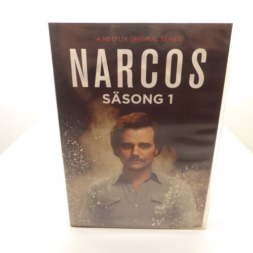 Narcos Säsong 1 - Region 2, DVD-Box, Svensk text, Fint skick