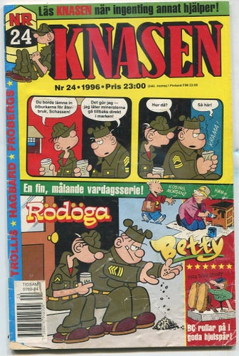 Knasen 1996 nr 24 Hagbard, Fröbergs BC Betty Rödöga Trollis