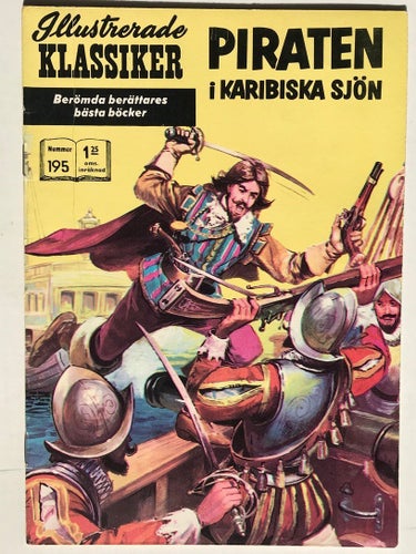 Ill Klassiker - 195. Piraten i Karibiska sjön. FN-VF