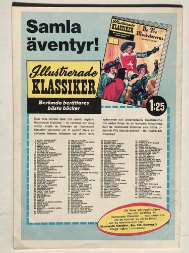 Ill Klassiker - 195. Piraten i Karibiska sjön. FN-VF