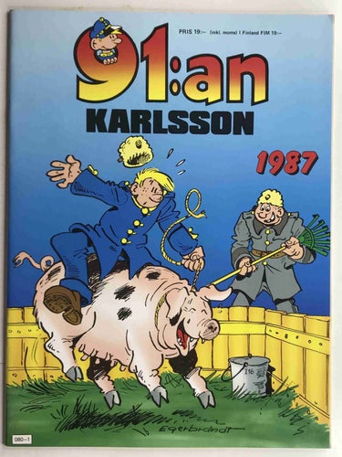 91:an Karlsson Julalbum 1987: NM- (Variant 1)