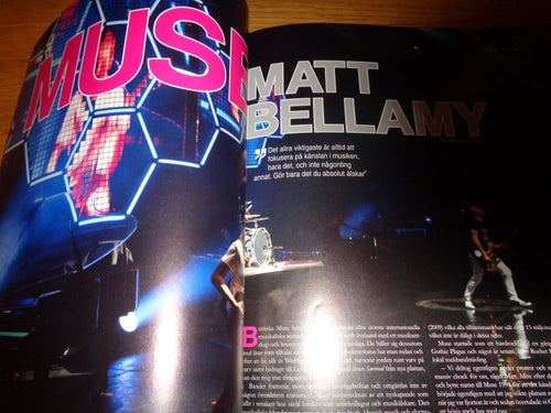 Fuzz nr7 2012 Muse Matt Bellamy, The Hives, Nels Cline Wilco