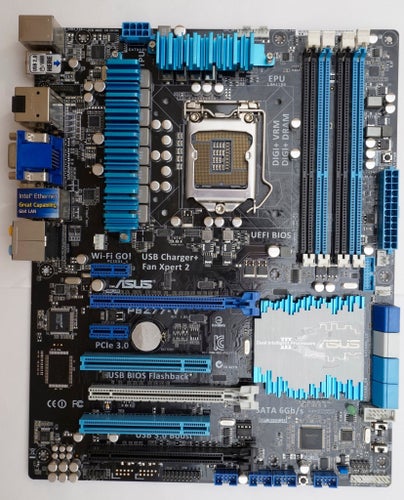 Asus P8Z77-V moderkort (Z77, ATX, LGA 1155)