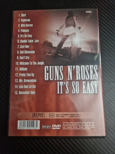 Guns N' Roses - It's So Easy DVD