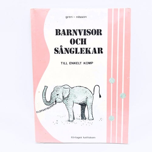 Barnvisor och sånglekar - Förlaget Lutfisken