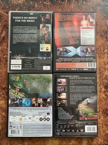 Vin Diesel. X4. Action-paket. DVD. OOP.