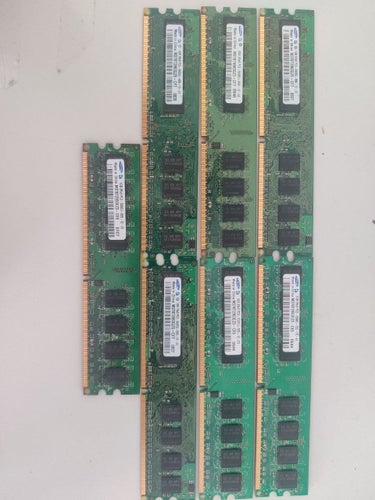Samsung RAM Memory Modules, 7 pcs