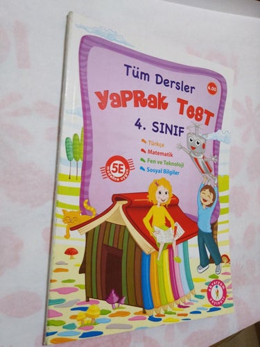 Tum dersler yaprak test 4. sinif bok på turkiska, prover i alla ämnen åk 4. VF+