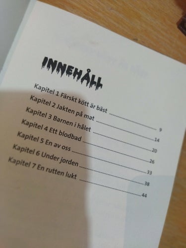 Zombie City Under jorden av Benni Bödker. Bok. Very Good plus, BM