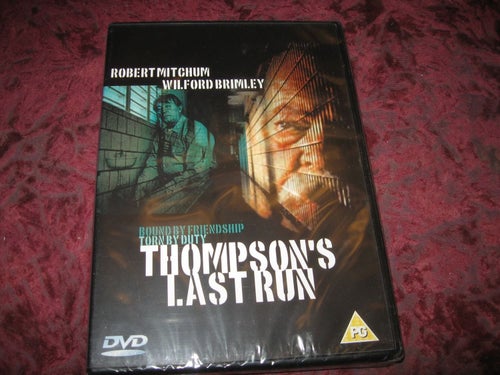 THOMPSON'S LAST RUN (ROBERT MITCHUM,WILFORD BRIMLEY) DVD NY INPLASTAD
