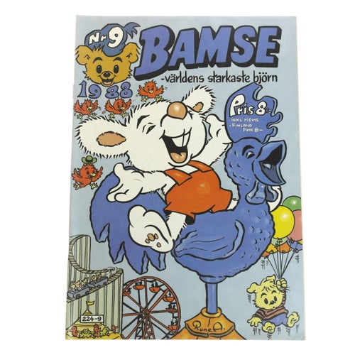 Bamse - 1988 - NR 9 - Tivolivsfarligt