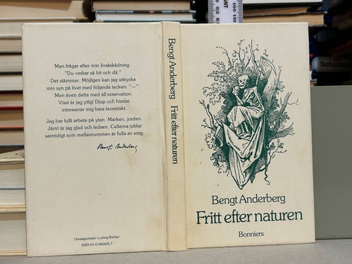 Fritt efter naturen av Bengt Anderberg. bok, Very Good plus
