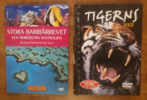 Stora Barriärrevet och Nordöstra Australien + Tigerns Rike DVD