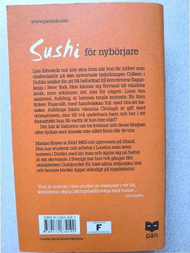 Sushi för nybörjare - Marian Keyes, 2003